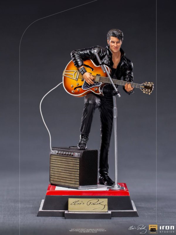 Elvis Presley Estatua 1/10 deluxe art scale Comeback special 23cm