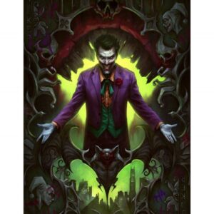 DC Comics Litografia The Joker: Wild Card 46 x 61 cm - sin marco