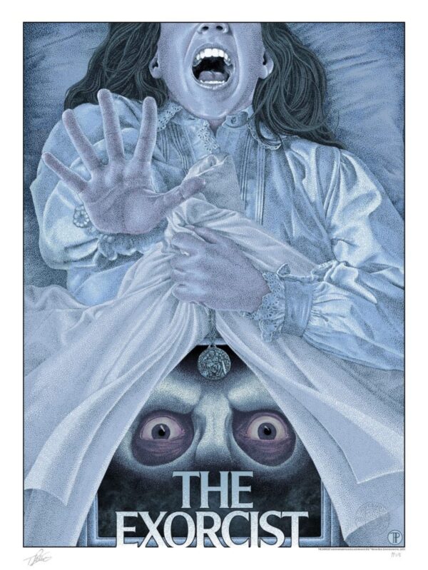 El exorcista Litografia 46 x 61 cm - sin marco