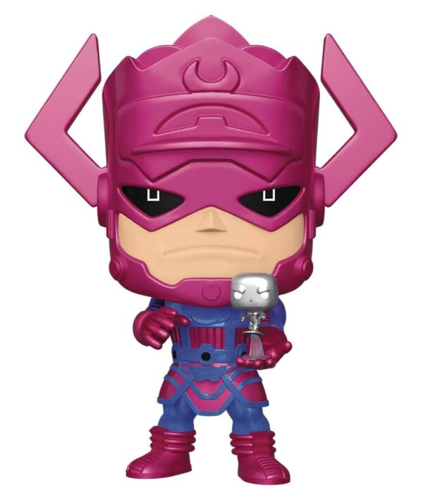 Marvel Figura Super Sized Jumbo POP! Vinyl Galactus with Silver Surfer Special Edition 25 cm